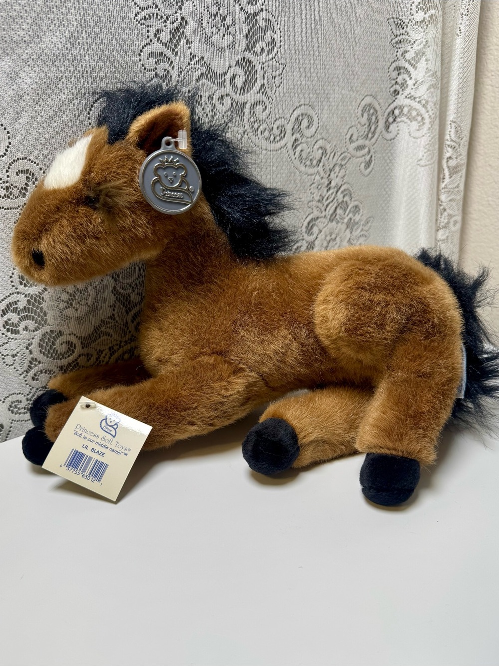 NWT Vintage Princess Soft Toys “Lil Blaze” Horse Plush From 2000